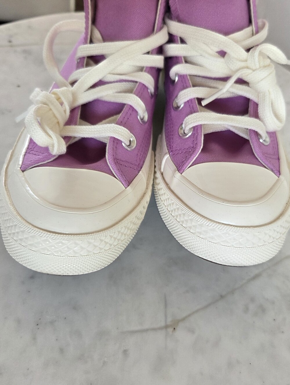 Converse Allstar Chuck Taylor 70 Hi Top Sneakers Grape Fizz Little Flowers NWT - Picture 8 of 16